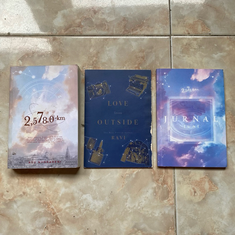 PRELOVED BUKU NOVEL BEKAS 2,578.0 km by Ayu Nugraheni
