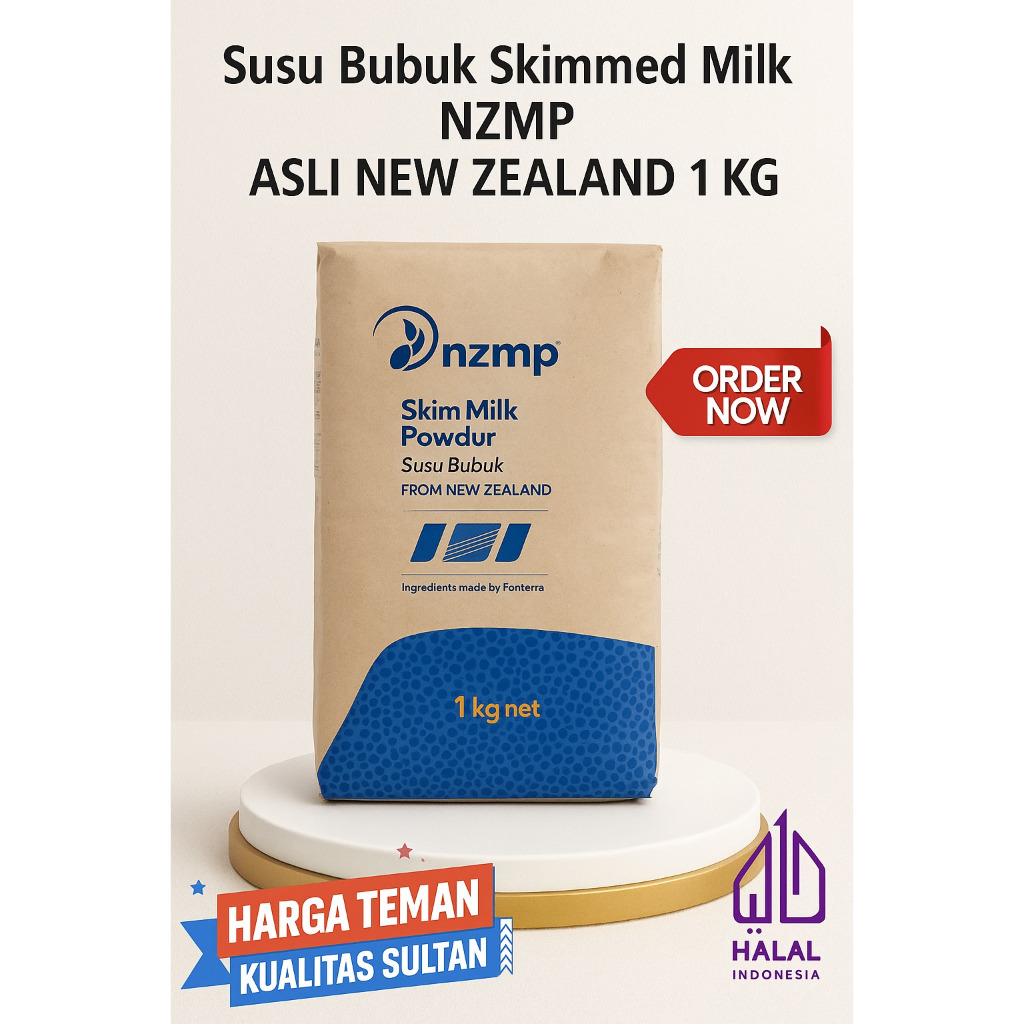 

Susu Bubuk Skimmed Milk NZMP ASLI NEW ZEALAND 1 KG