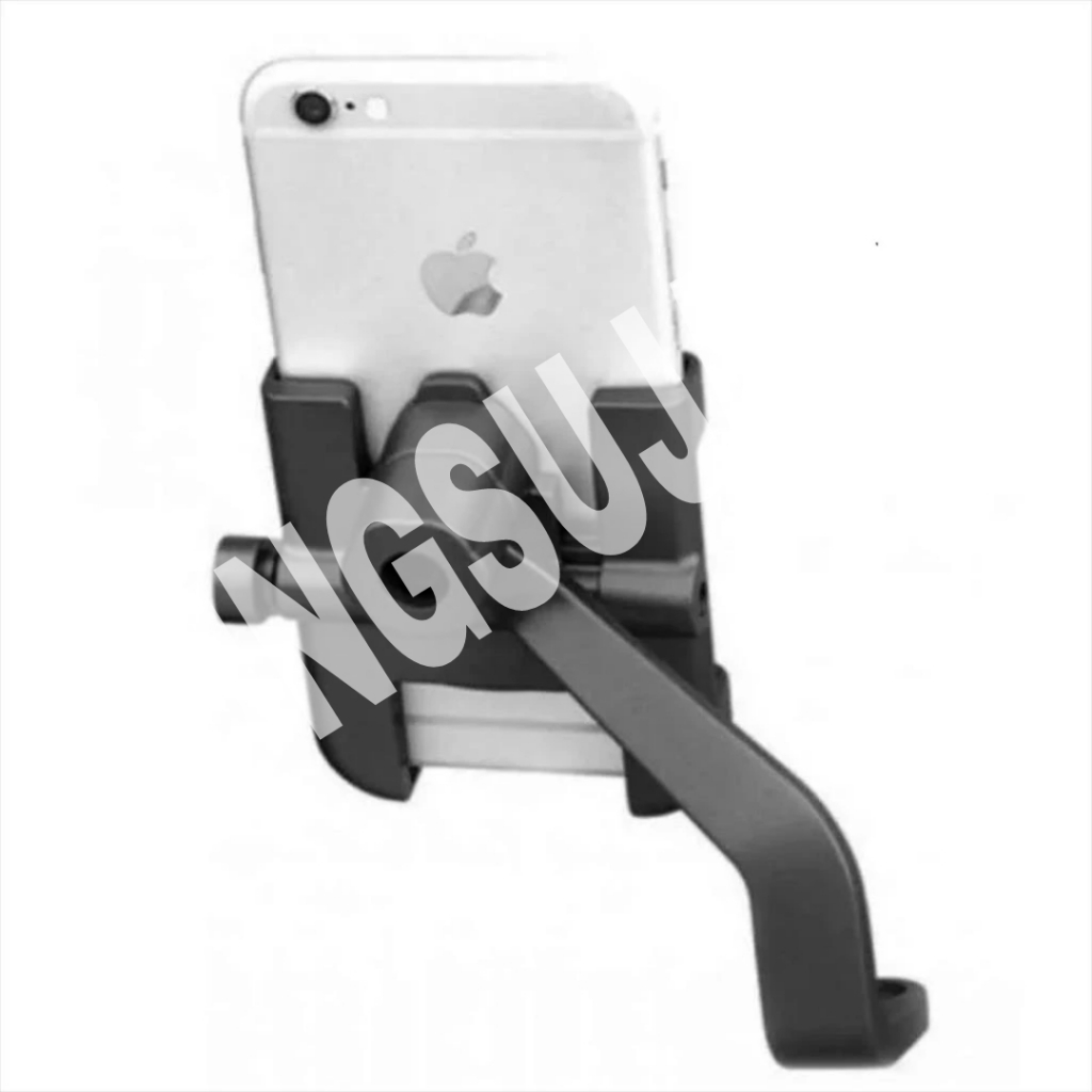 HOLDER PHONE SPION MOTOR FULL BESI METAL C-2 BUAT DUDUKAN HP SPION MOTOR C-2 COCOK UNTUK SEMUA MOTOR