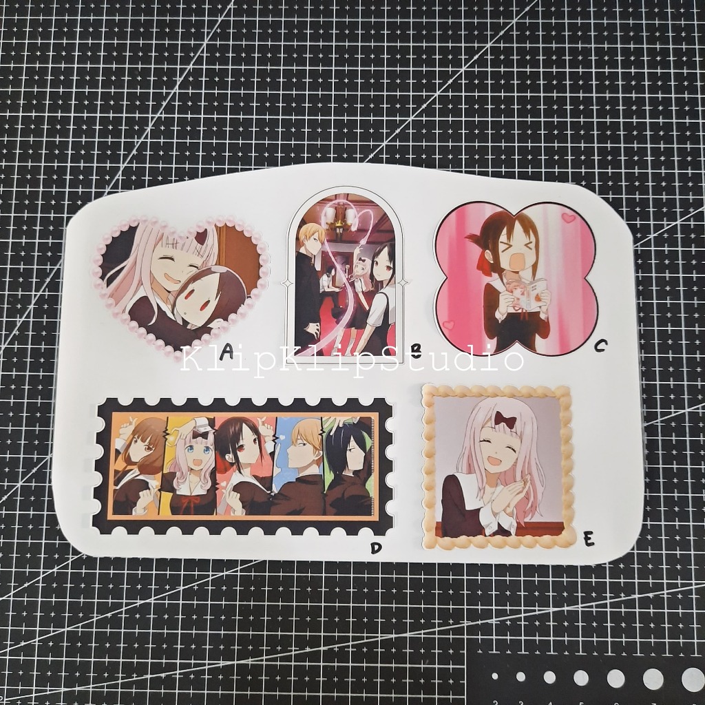 

Sticker Anime Kaguya Sama Love is War Jepang Japan KK