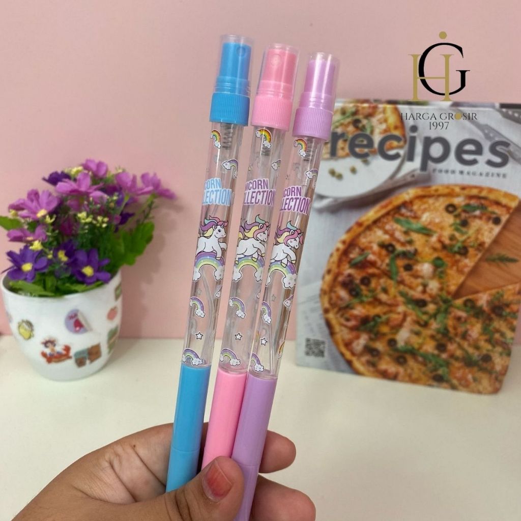 

4/8/12pcs Pulpen parfum batang gambar Unicorn Stationery Lucu Cute Fancy Alat Tulis Sekolah dan Kantor