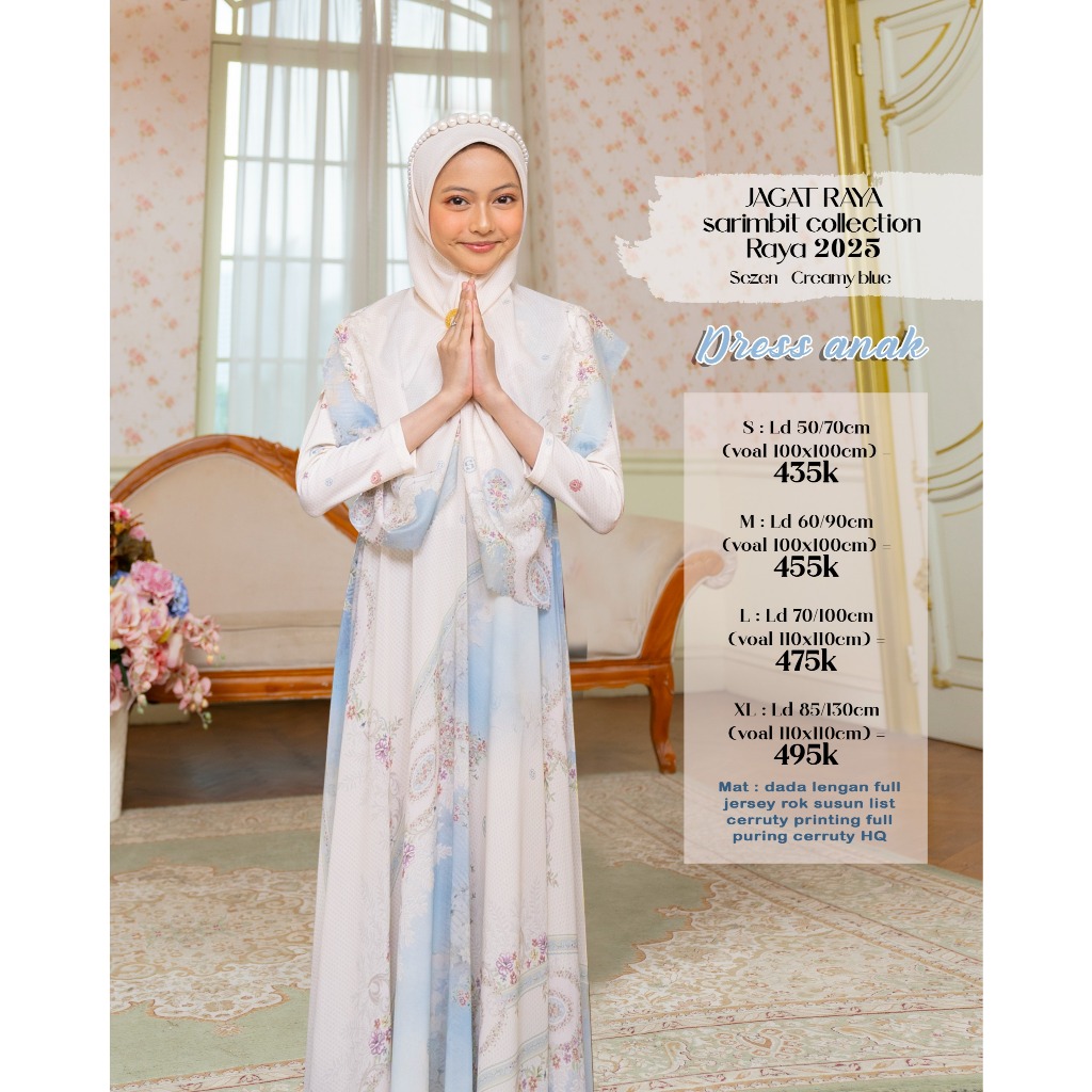 Sezen Series Set gamis Anak