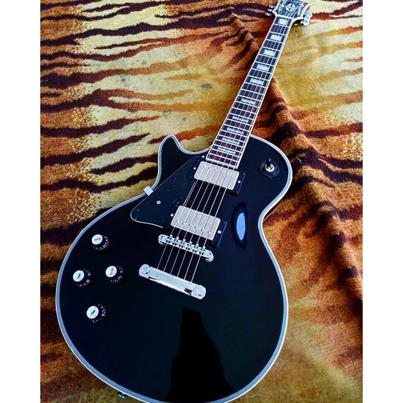 Jual Gitar Gibson Les Paul Custom Black Beauty LeftHanded