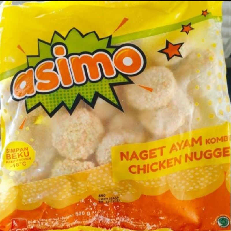 

ASIMO NAGET AYAM 500GR