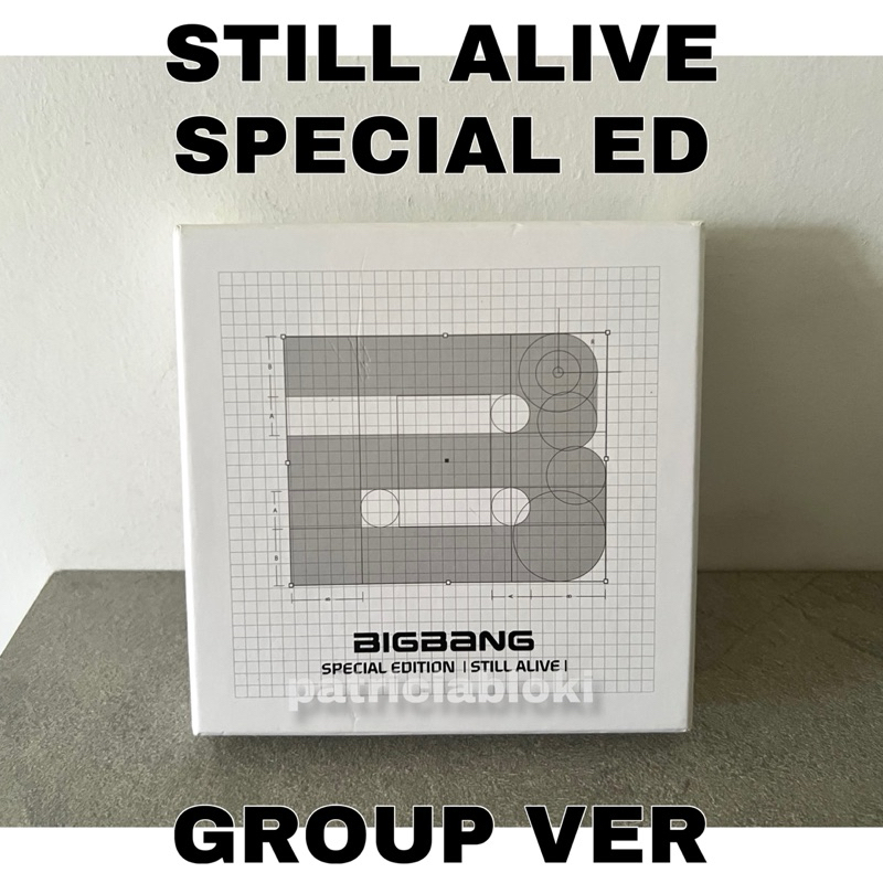Album BIGBANG Still Alive Group Ver BIG BANG GD GDragon G-Dragon T.O.P TOP Choi Seunghyun Thanos Squ