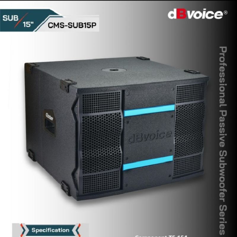 Subwoofer pasif dBvoice CMS SUB15P original 15 channel sub passive CMS-SUB15P