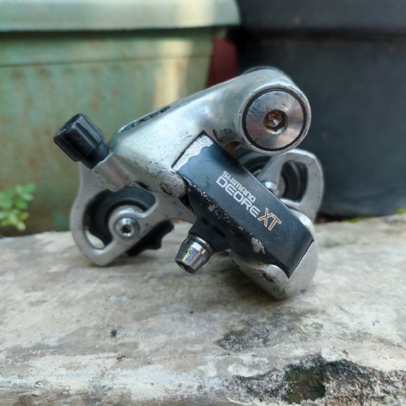 shimano deore xt rd-m735 short cage mtb gravel commuter touring bike