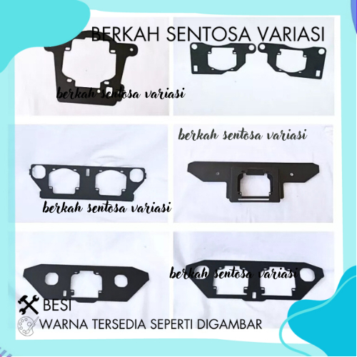 Bracket Dudukan Lampu Biled Projie AES KENZO Vinyx CR7 2,5 Inch Aerox Ninja 250 FreeGo Vario Techno 