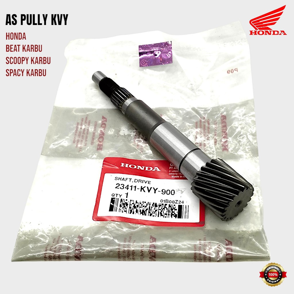 As Pully Honda BeAT Karbu Scoopy Spacy Karbu Original Shaft Drive Beat Scoopy Spacy As pully KVY