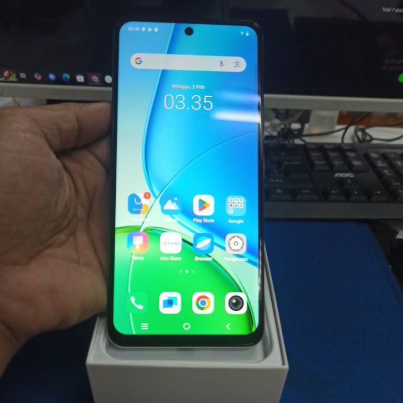 HANDPHONE BEKAS SECOND VIVO Y29 8/128 FULLSET
