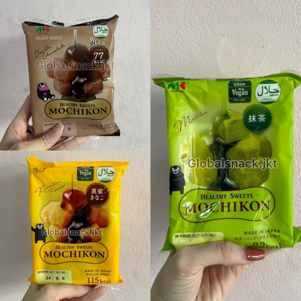 

MARUKIN MOCHIKON MATCHA / BROWN SUGAR SYRUP SOYBEAN MOTCHI MOCHI JEPANG