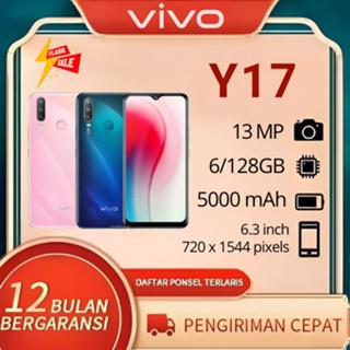 HP VIVO Y17 RAM 8/256GB GARANSI 12 BULAN FULLSET