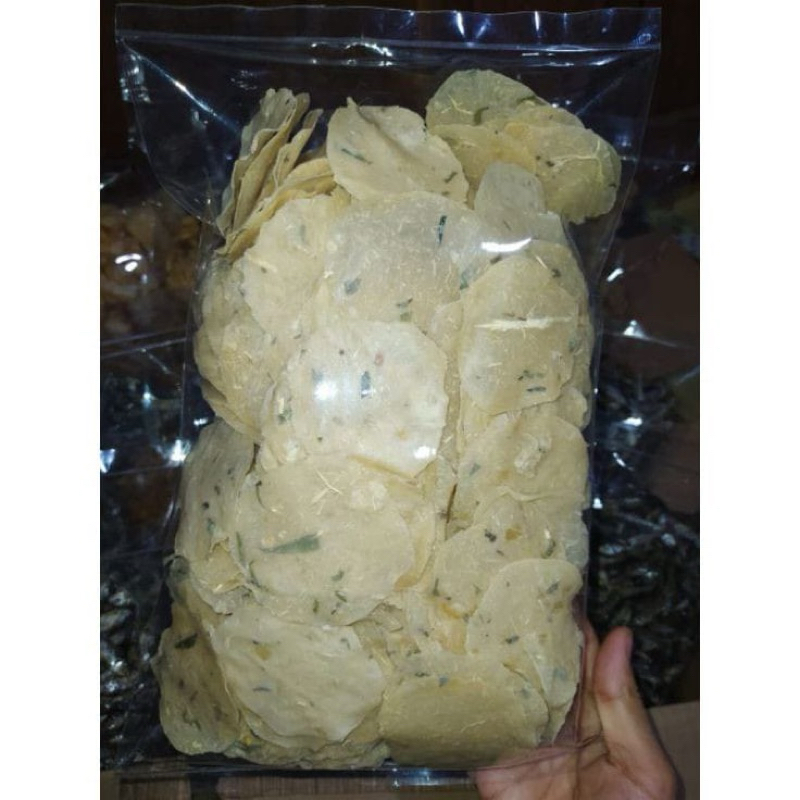 

Kerupuk Singkong mentah 1 kg (produk homade)