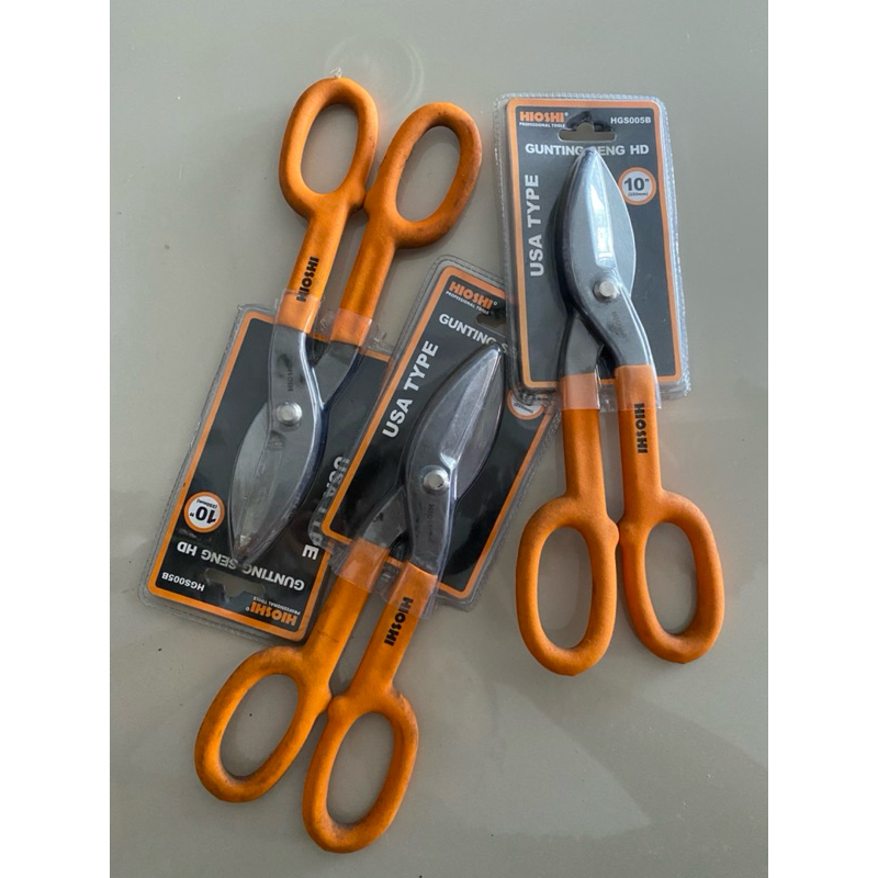 gunting seng galvalum 10” hioshi