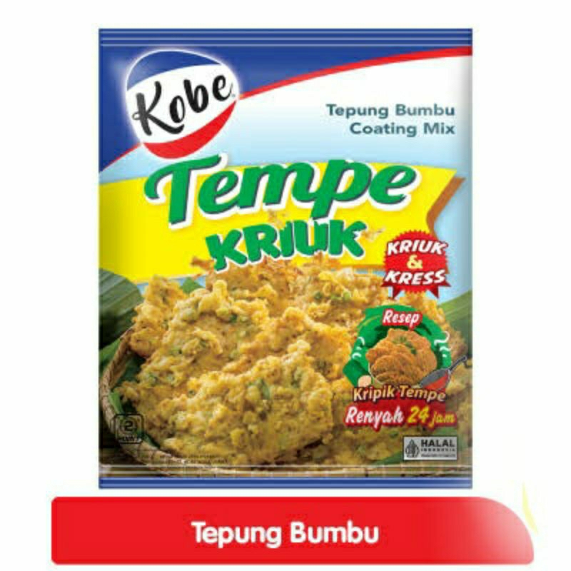 

Kobe Tepung Tempe Kriuk 200 gr