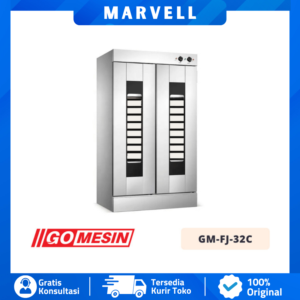 Proofer Listrik Getra Fj 30c Proofer Roti 30 Tray Stainless Garansi Resmi