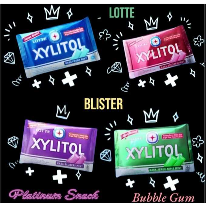 

Xylitol Blister Permen Karet Bebas Gula | Isi 10 Strips x 6 Butir | Lotte