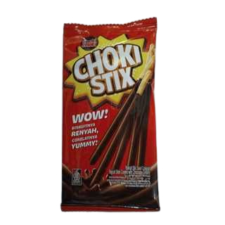CHOKI CHOKI BISKUIT STICK COKLAT 24GR