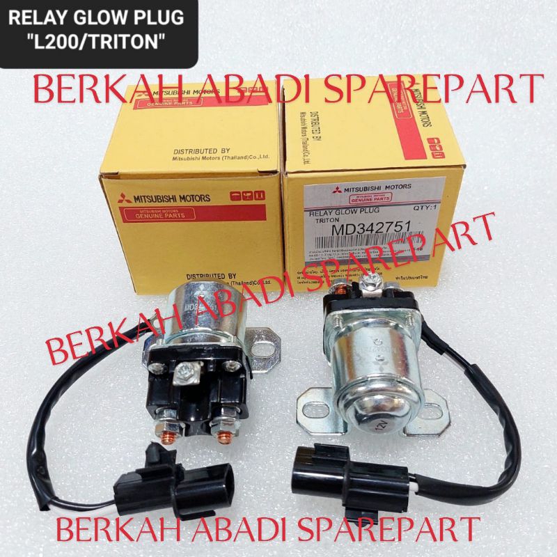 Relay Glow Plug/Relay pemanas L200 Triton 2.5cc MD342751