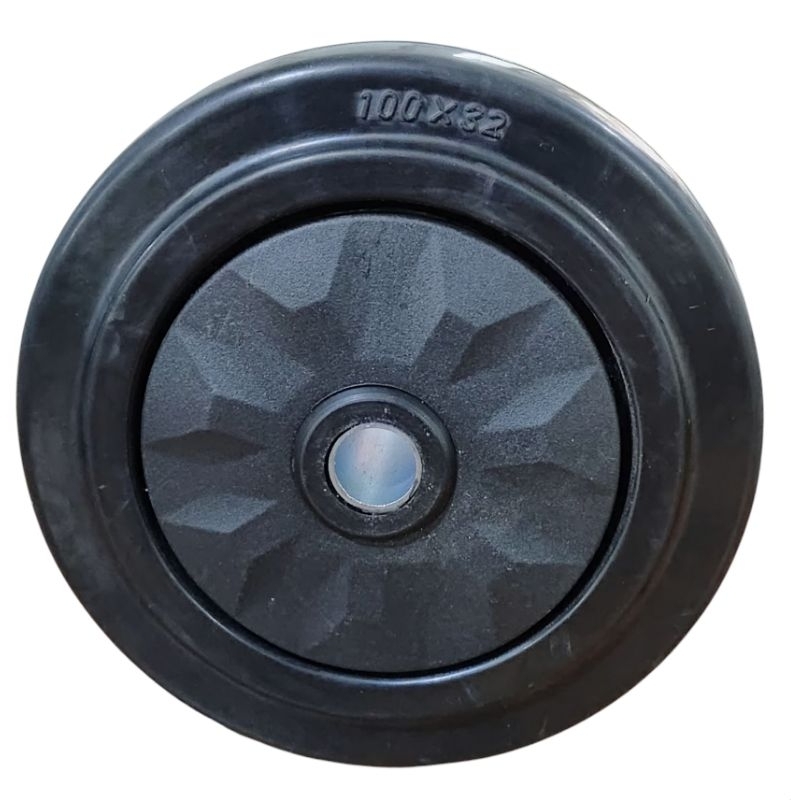 RODA TROLI KARET UKURAN 4 INCH /RODA SAJA