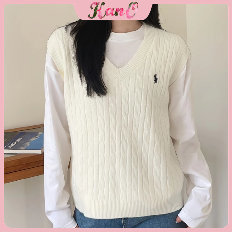 KANO Vest Knit Import Grosir 72 knit import premium Rompi Rajut Wanita Korean Style Big Size Atasan 