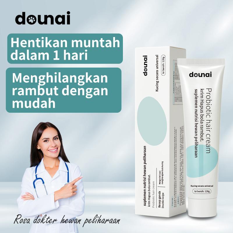 cahyak.id - dounai gel nutrisi kucing 120gr probiotik suplemen pencernaan & nafsu makan kitten sakit
