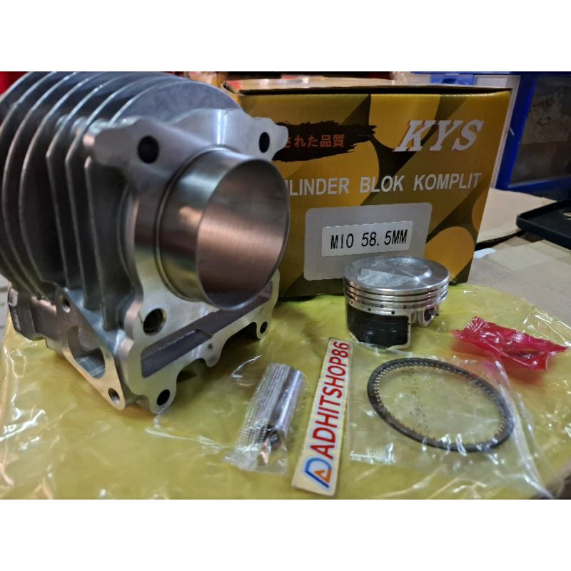 BLOK SEHER MIO 58,5 MM BORING BURING MIO 58 5 MM CYLINDER BLOCK MIO 58 MM 58 5MM BLOK SEHER MIO 58 5