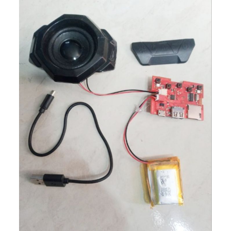 Paket Komplit rakitan Music JBL modul mp3 Bluetooth Radio memory card usb plus speaker 2 inchi 1pcs,