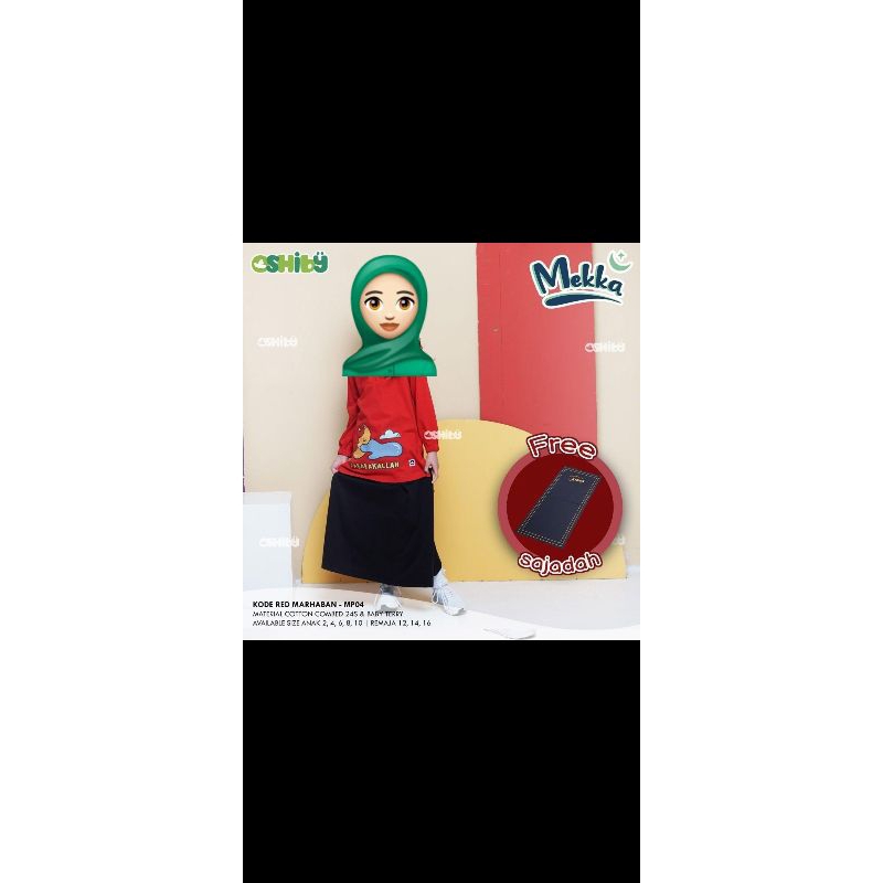 Setelan Oshiby Mekka Anak