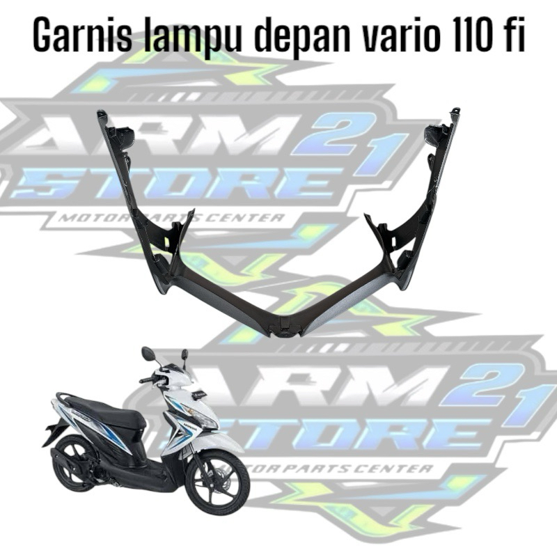 Garnis Janggut Depan Vario 110 Fi 2014-2019 / Garnis Bawah Lampu Depan Vario 110 Fi 2014-2019
