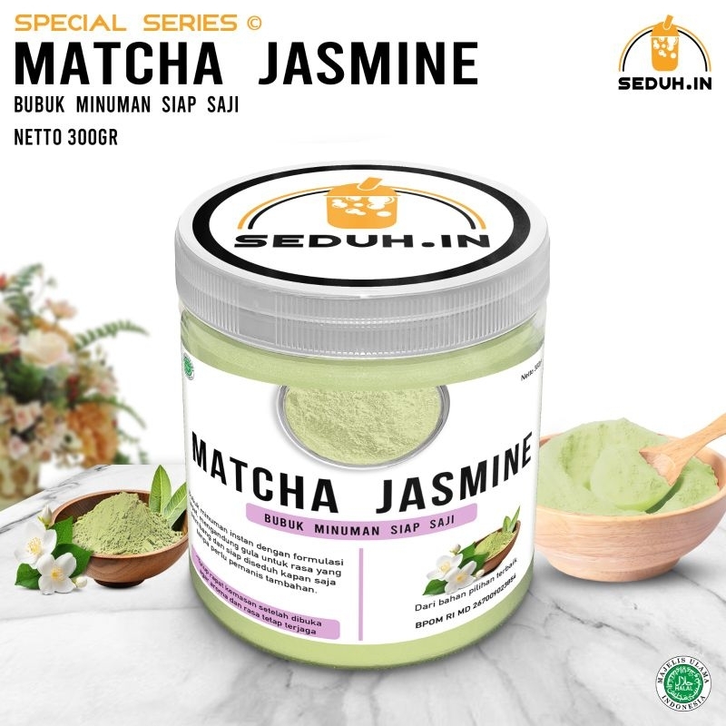 

Toples 300gr / minuman premium mix MATCHA JASMINE