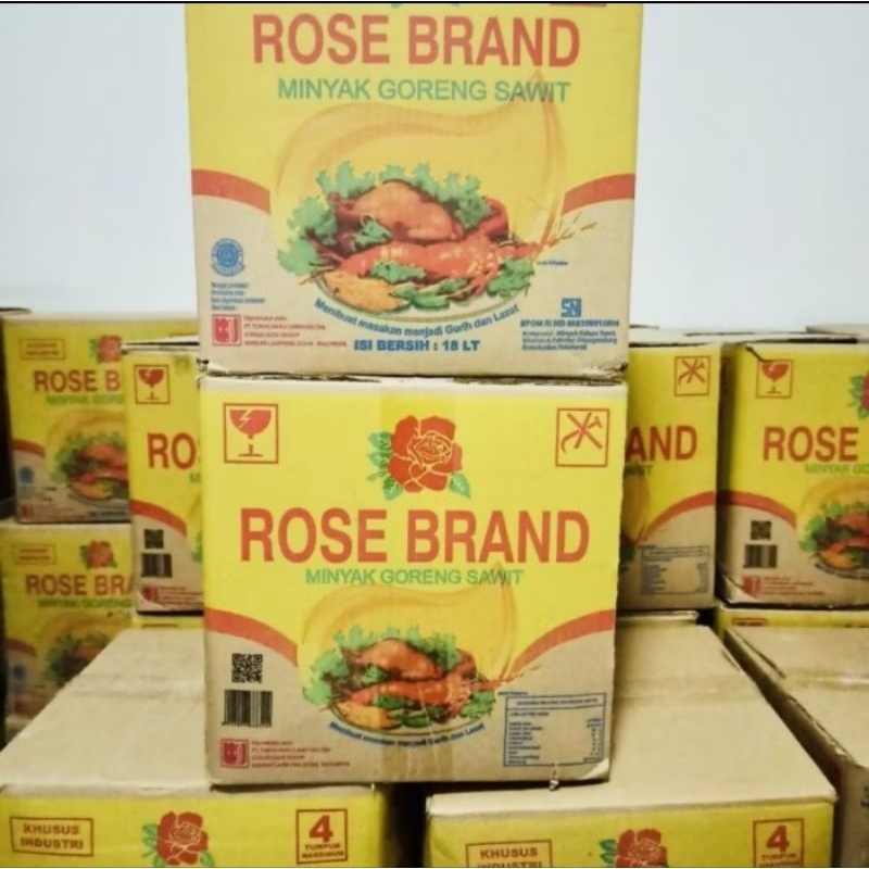 

Minyak Goreng Rosebrand 18liter BIB (Bag in Box)