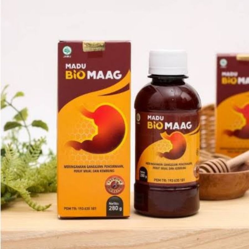 

Madu Biomaag Obat Herbal Maag Kronis Asam Lambung Tinggi GERD Madu Bio Maag