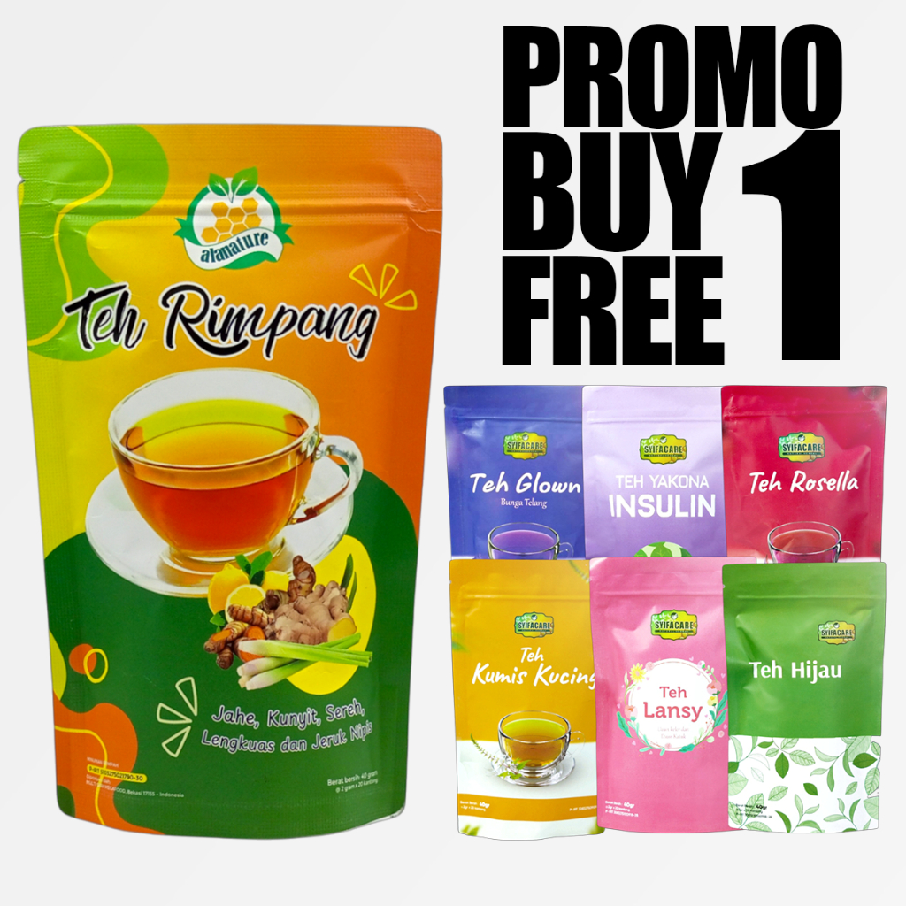 

Teh Celup Herbal Rempah Rimpang Alanature Jahe Kunyit Instant Seduh Original