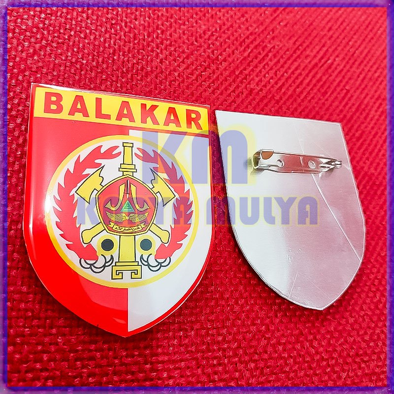 Pin Logo Banser Balakar Lencana Pin Balakar Banser - Karya Mulya