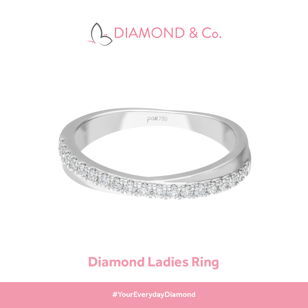 Diamond & Co - Diamond Ladies Ring Listring DRF0016