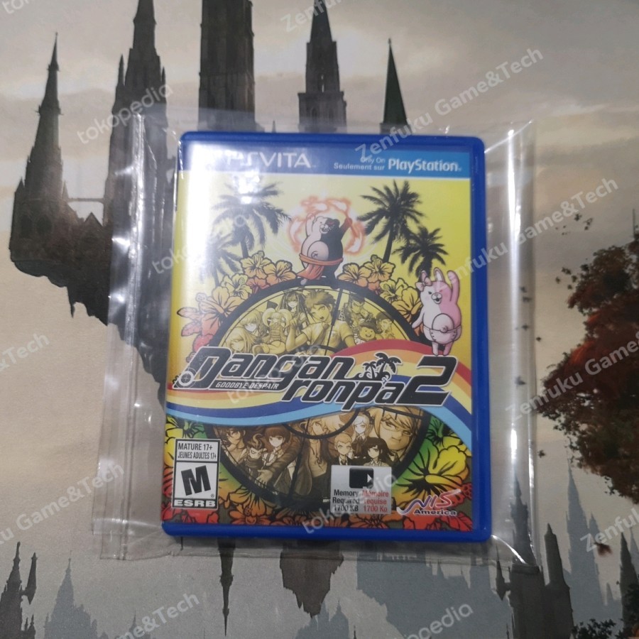 Cartridge Ps Vita Danganronpa 2 Goodbye Despair Rare Game | PSV