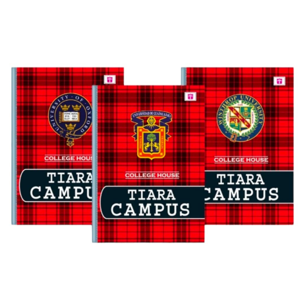 

TIARA - Buku Campus Boxy 38-58 Lembar isi 10pcs per pack / Buku Anak seklah cover kotak kotak