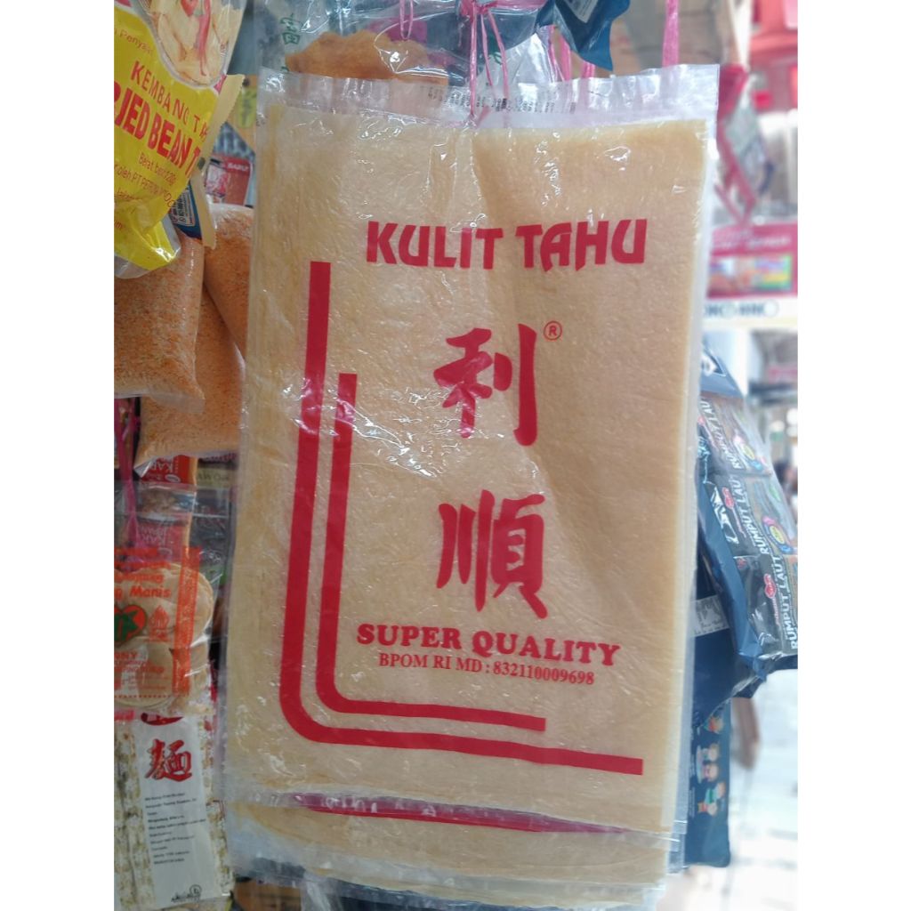 

Kulit Tahu Li Sun / Kulit Tahu Super Quality berat/isi 72gr