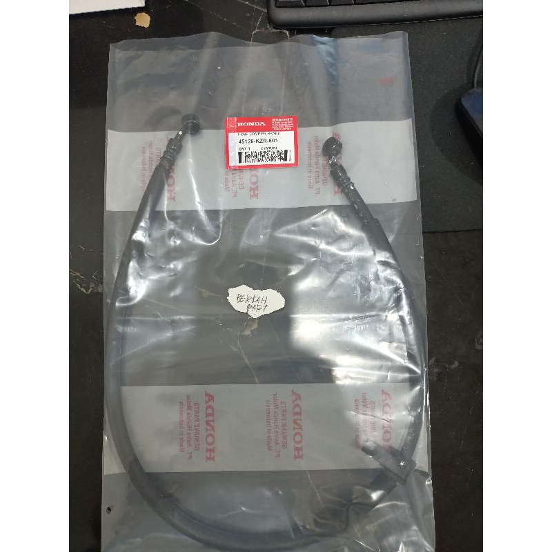 Selang rem cakram Depan Pipa Rem Cakram Depan beat fi scopy Vario 125 150 Supra x 125 45126-KZR-601 