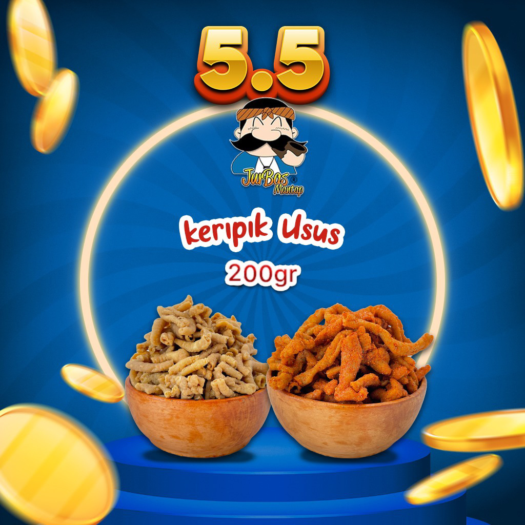 

Keripik Usus 200 gram by Juragan Basreng
