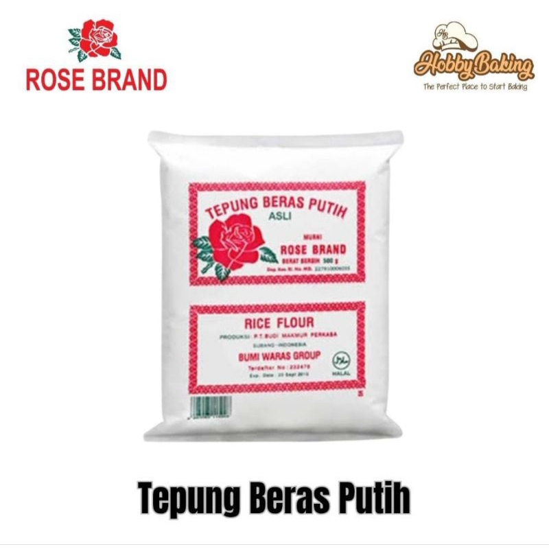 

Rose Brand Tepung Beras Putih 500gr