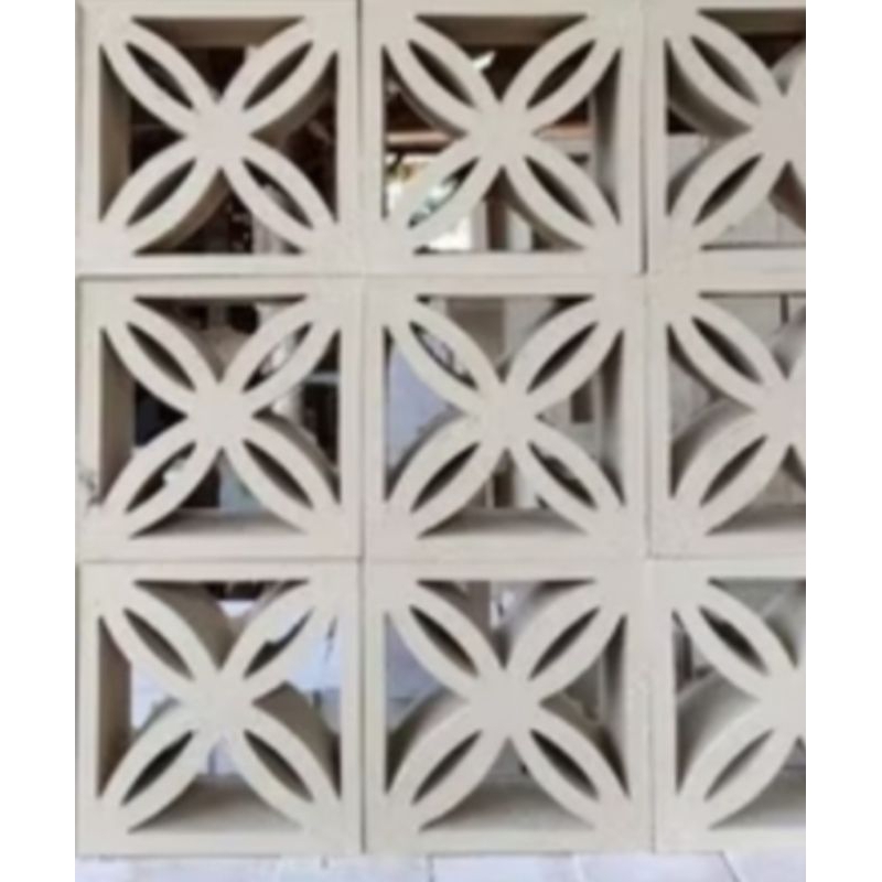 Roster beton/Roster minimalis/motif kawung