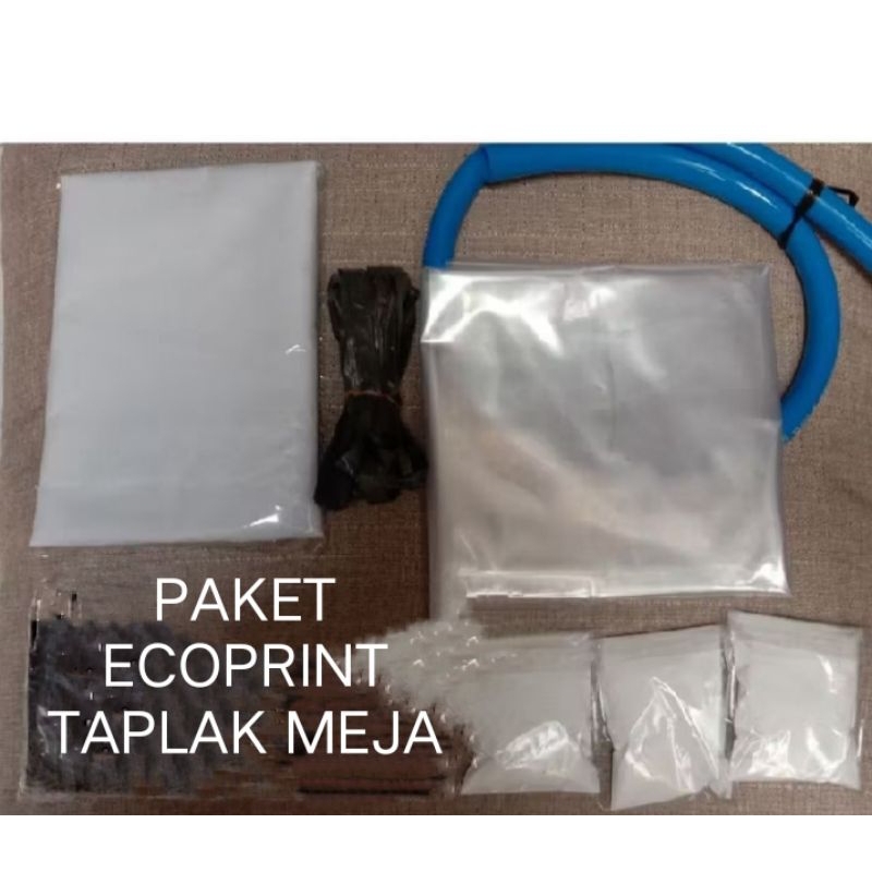 Paket Ecoprint Kukus Taplak Meja