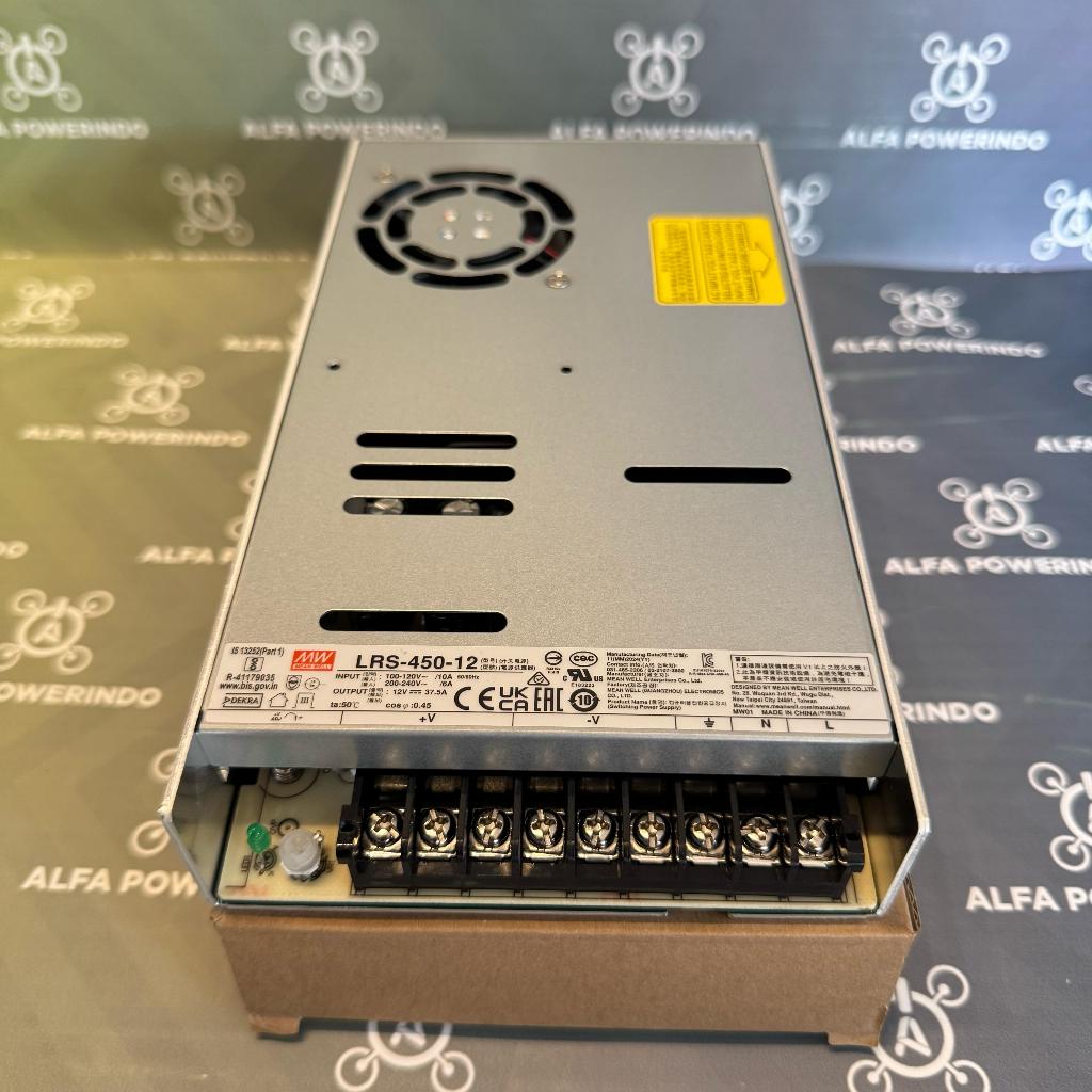 MEANWELL LRS-450-12 SWITCHING POWER SUPPLY MEANWELL