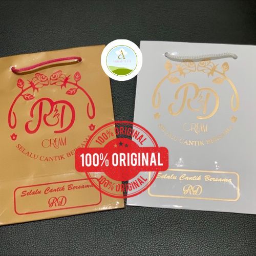 Paperbag RDE Glow RD Rinna Diazella Gold/White