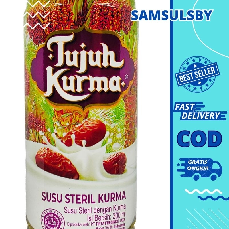 

susu steril TUJUH KURMA 200ml