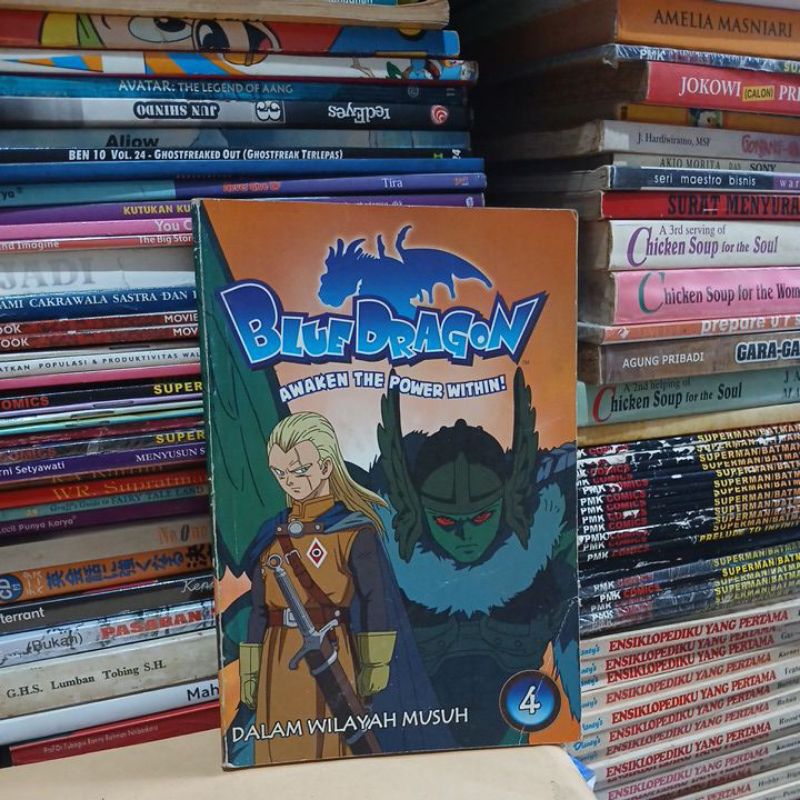 KOMIK  BLUE DRAGON AWAKEN THE  POWER WITHIN
