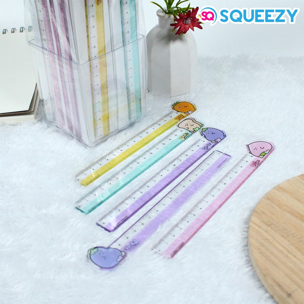 

Penggaris SQUEEZY 15cm | Ruler SQUEEZY 15 cm