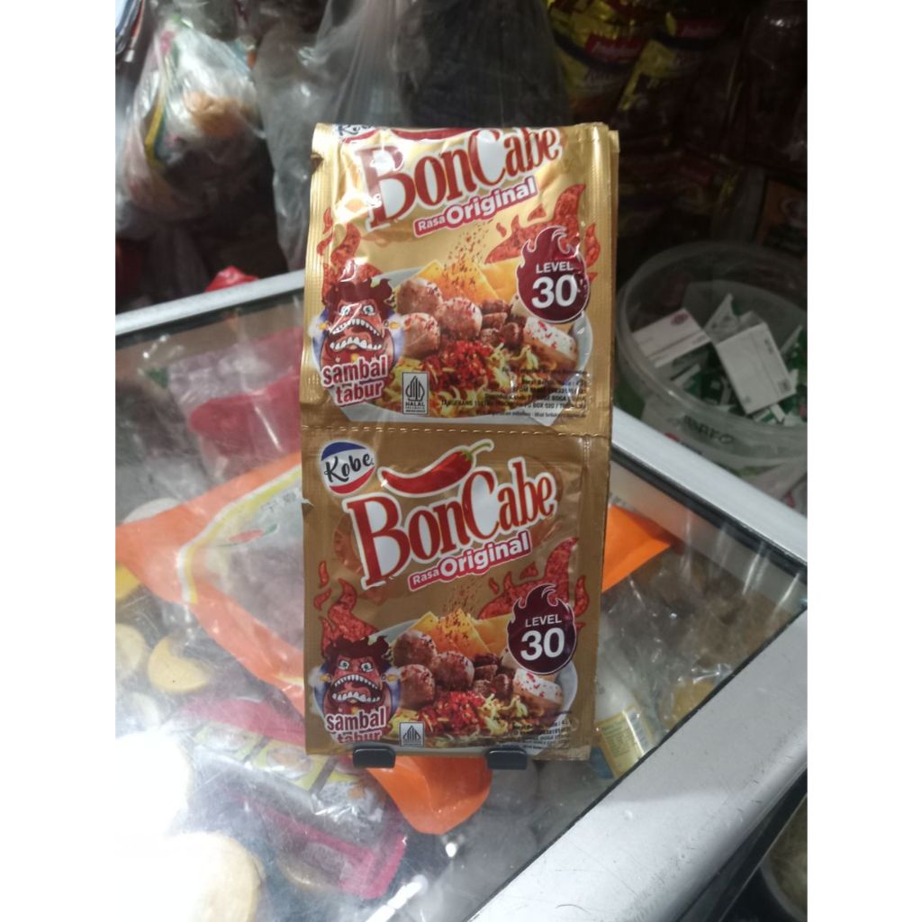 

Bon Cabe Saset Level 30 berat/isi 4.5gr